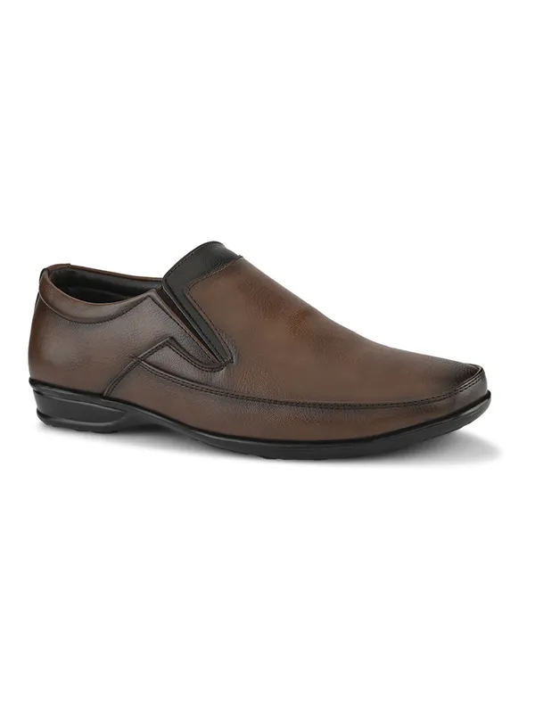 Brown_Faux_Leather_Formal_Slip-On_Shoes_For_Men