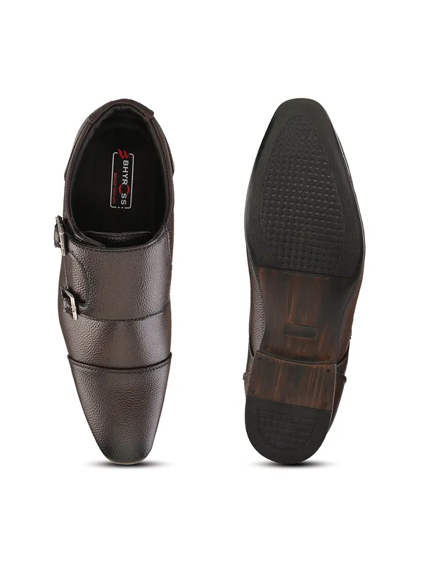Brown_Leather_Double_Monk_Strap_Formal_Shoes_For_Men