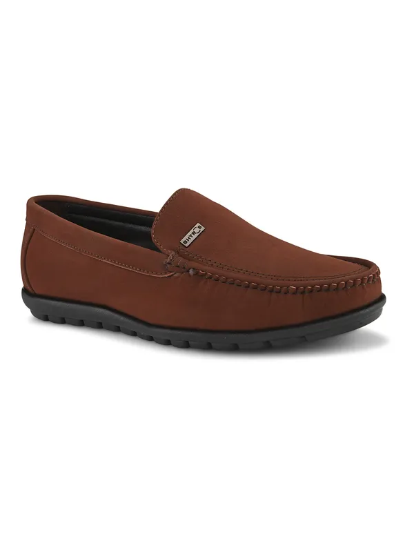 Brown_Leather_Casual_Slip-On_Loafers_For_Men
