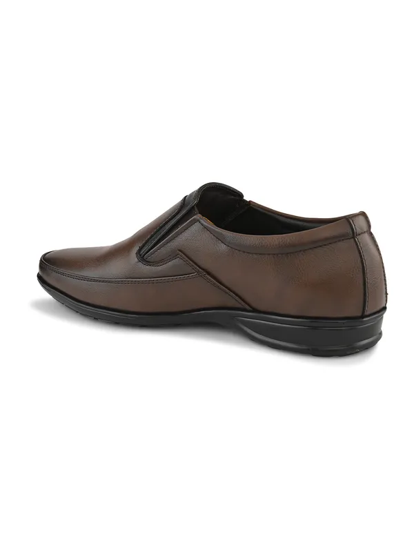 Brown_Faux_Leather_Formal_Slip-On_Shoes_For_Men