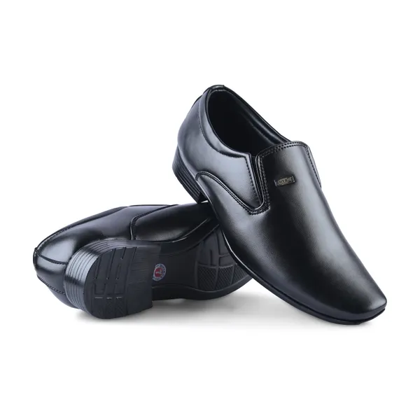 Black_Faux_Leather_Formal_Slip-On_Shoes_For_Men