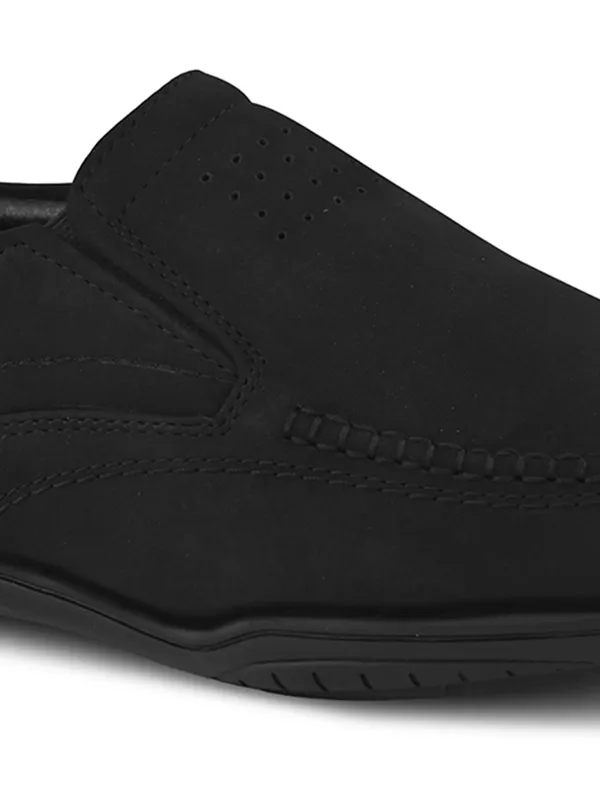 Black_Faux_Slip-On_Casual_Shoes_For_Men