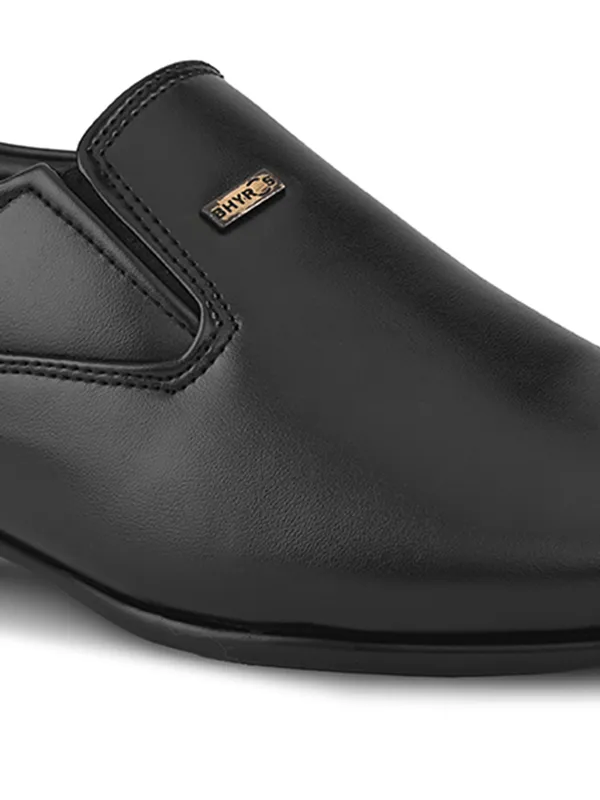 Black_Faux_Leather_Formal_Slip-On_Shoes_For_Men