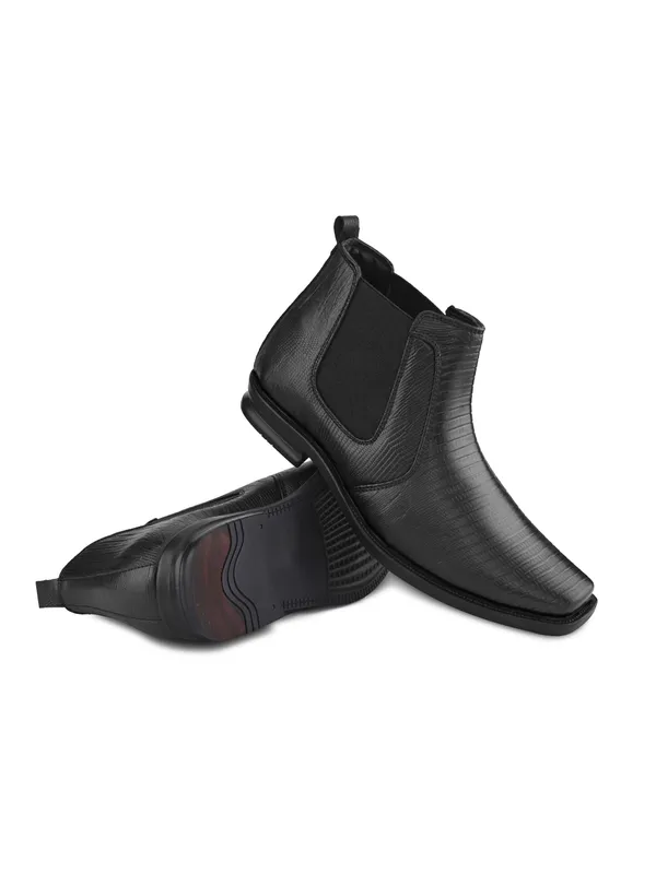 Black_Textured_Faux_Leather_Chelsea_Boots_for_Men