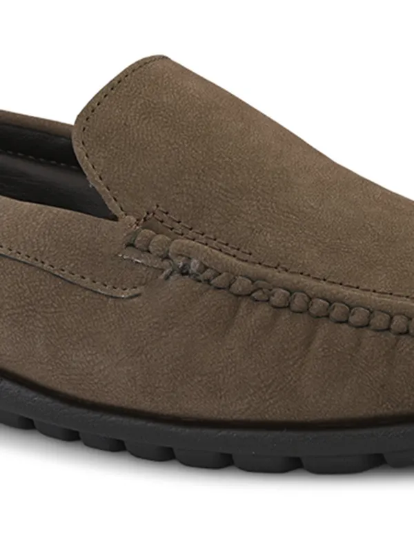 Khaki_Suede_Slip-On_Loafers_For_Men