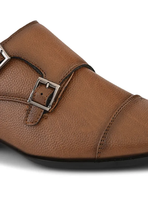 Tan_Leather_Double_Monk_Strap_Formal_Shoes_For_Men