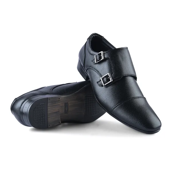 Black_Leather_Formal_Double_Monk_Strap_Shoes_For_Men