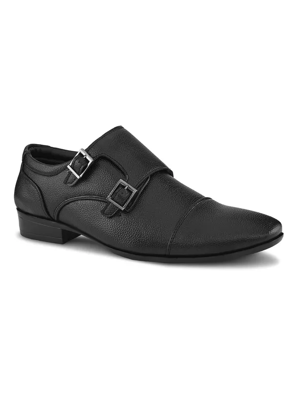 Black_Leather_Formal_Double_Monk_Strap_Shoes_For_Men