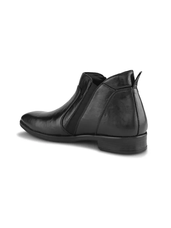 Black_Faux_Leather_Zip_Boots_for_Men