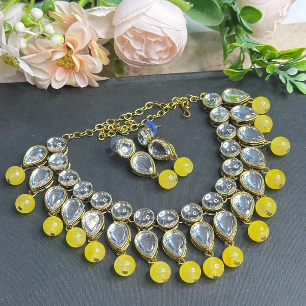 Yellow_Alloy_Copper_Jewellery_Set_For_Women
