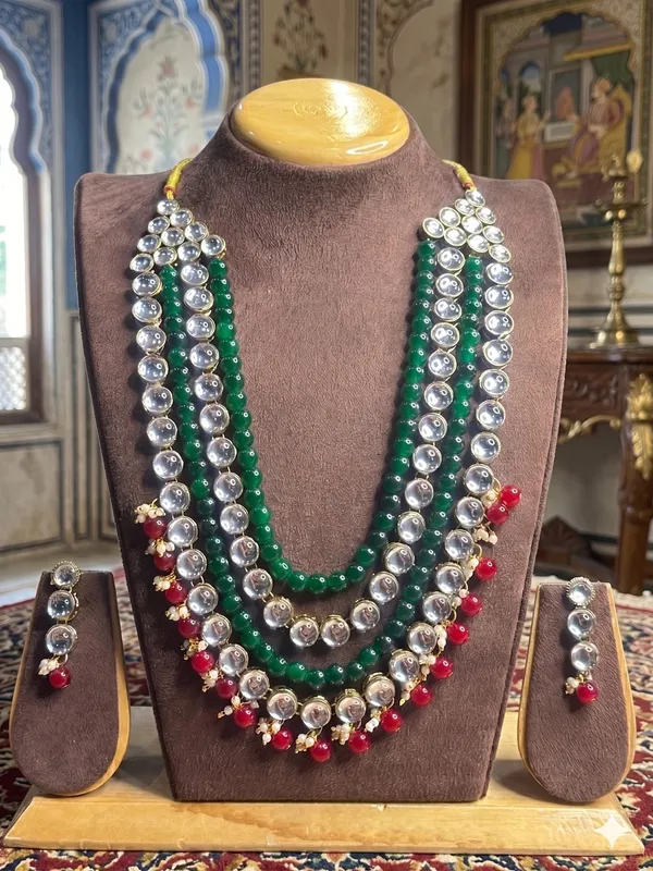 Four_Layer_Kundan_Beaded_Alloy_Metal_Copper_Plated_Jewellery_Set