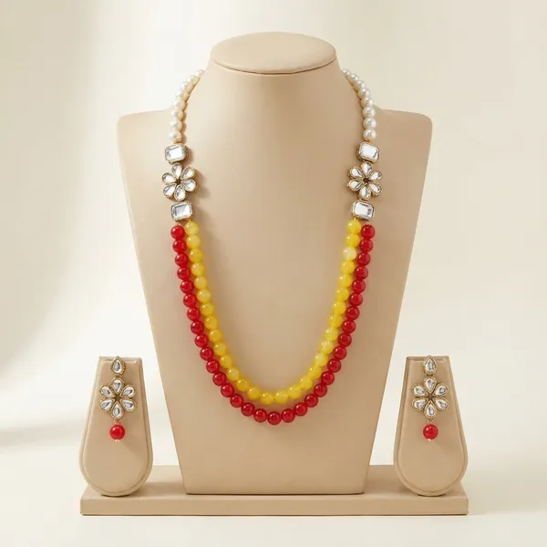 Yellow_Red_Alloy_Copper_Jewellery_Set_For_Women_|