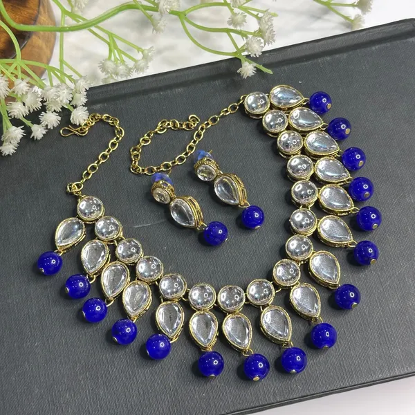 Blue_Alloy_Copper_Jewellery_Set_For_Women