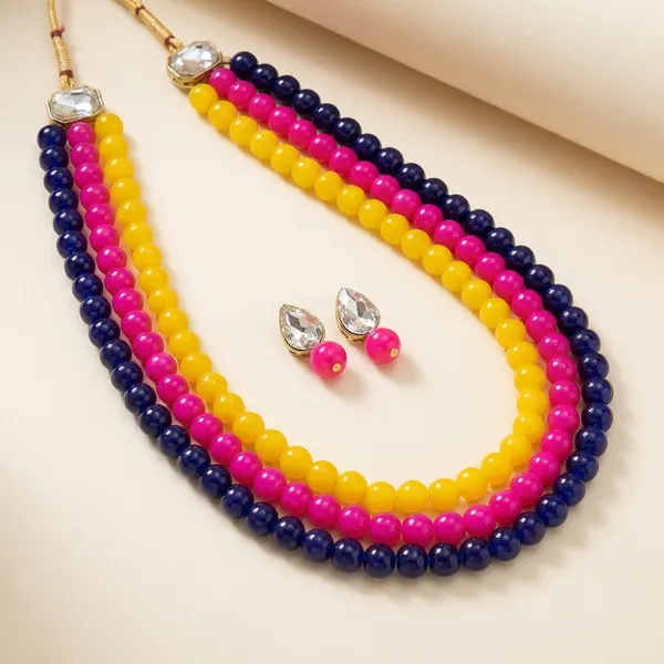 Three_Layer_Multicolor_Necklace_Set
