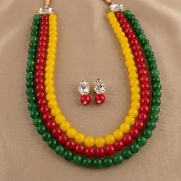 Three_Layer_Multicolor_Necklace_Set