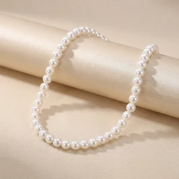 White_Pearl_Necklace_Set