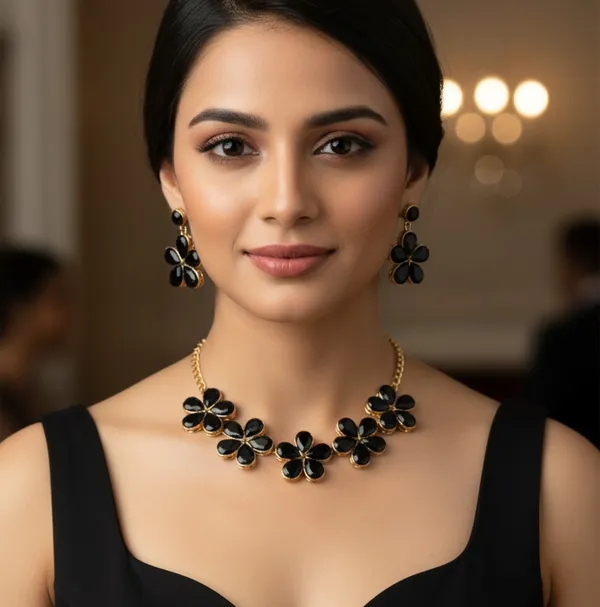 Black_Alloy_Jewellery_Set_For_Women