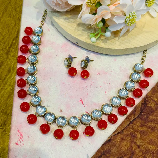 Red_Alloy_Copper_Jewellery_Set_For_Women