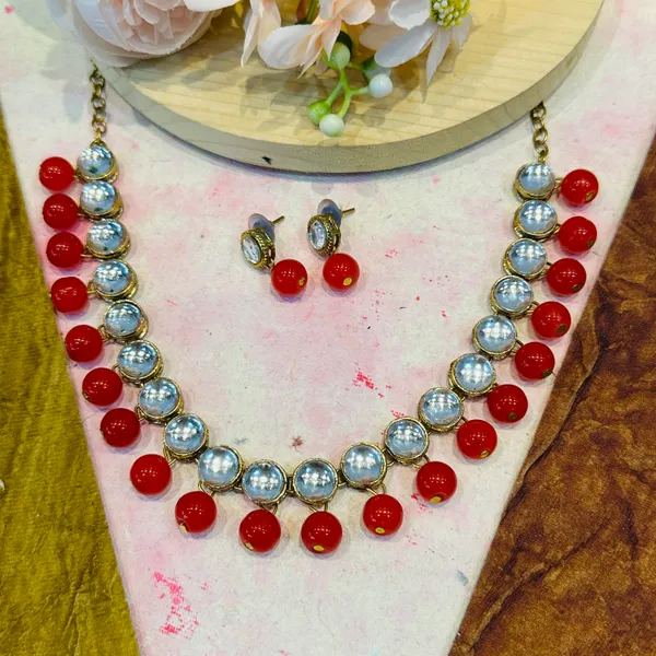 Red_Alloy_Copper_Jewellery_Set_For_Women