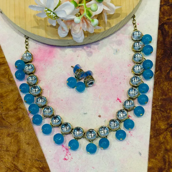 Blue_Alloy_Copper_Jewellery_Set_For_Women