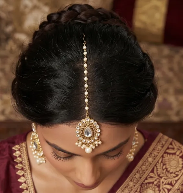 Traditional_Kundan_Earring_and_Maangtikka_Set_For_Women