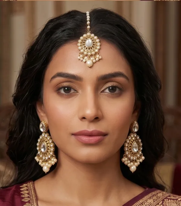 Traditional_Kundan_Earring_and_Maangtikka_Set_For_Women