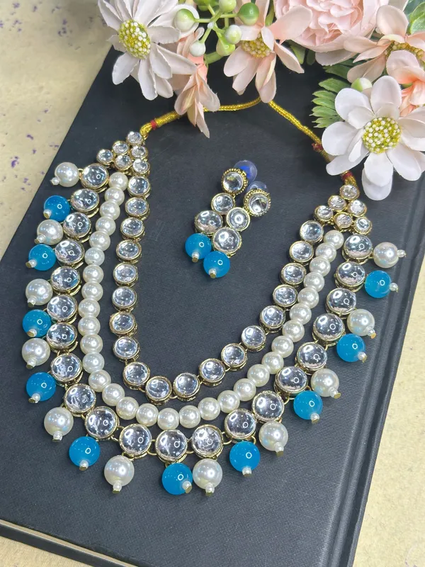 Alloy_Three_Layer_Blue_Jewellery_Set_For_Women