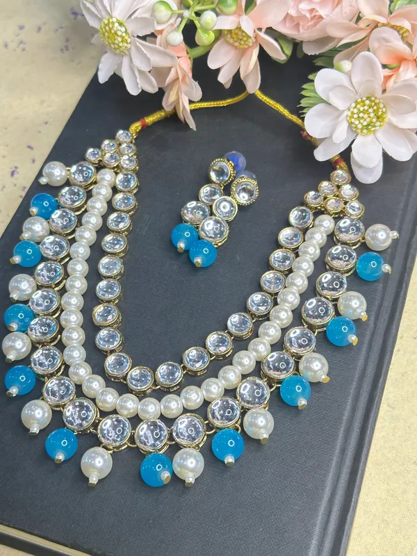 Alloy_Three_Layer_Blue_Jewellery_Set_For_Women