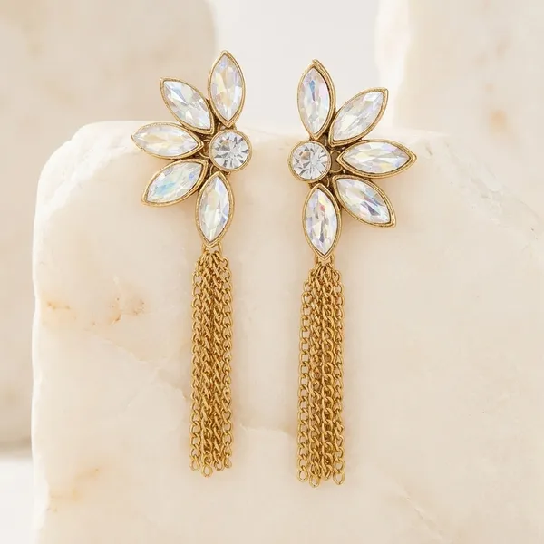 Gold_Stylish_Fancy_Party_Wear_Earrings_Crystal_Alloy_Earring_Set