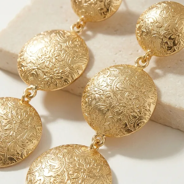 Dhivara_Anti_Tarnish_Bubble_Brass_Earring