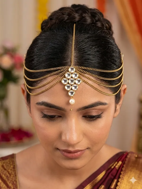 Designer_Multilayer_Copper_Plated_Maangtikka