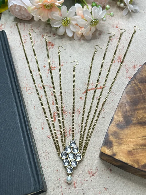 Designer_Multilayer_Copper_Plated_Maangtikka