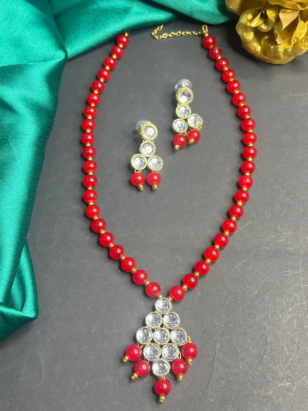Red_Alloy_Copper_Jewellery_Set_For_Women