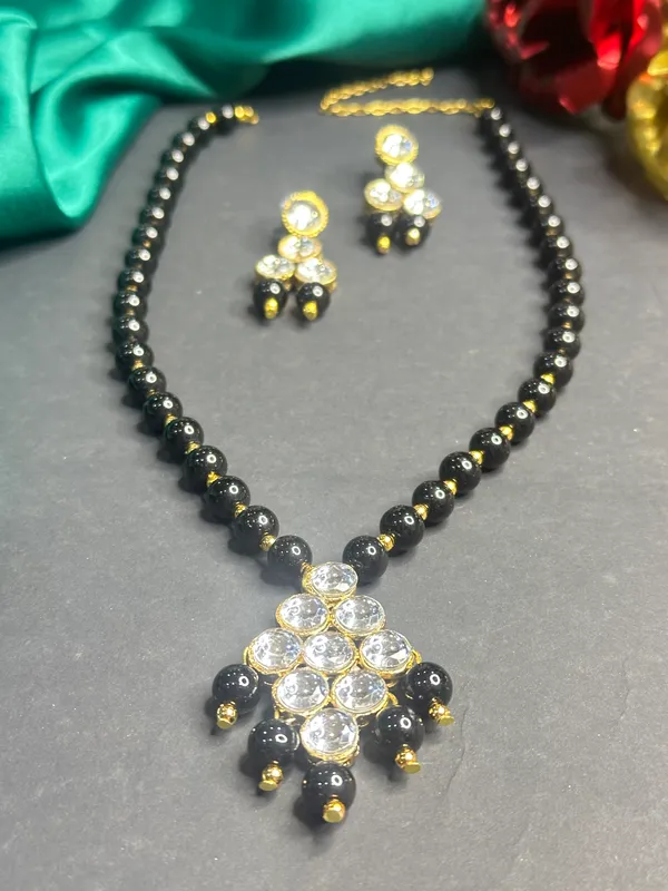 Black_Alloy_Copper_Jewellery_Set_For_Women