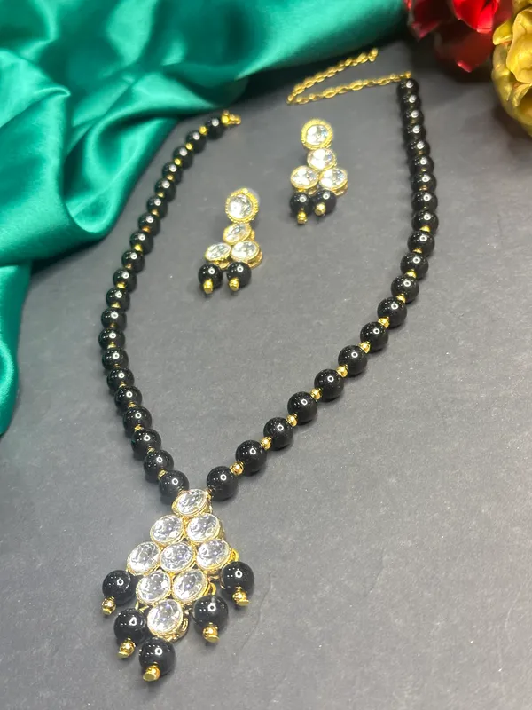 Black_Alloy_Copper_Jewellery_Set_For_Women