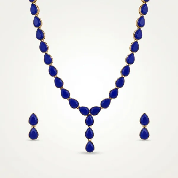 Blue_Metal_Copper_Jewellery_Set_For_Women