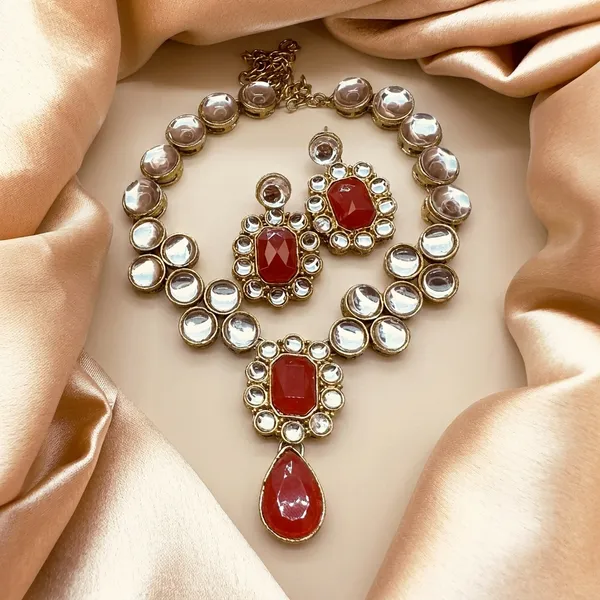 Red_Alloy_Copper_Jewellery_Set_For_Women