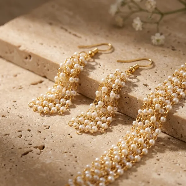 Multilayer_Pearl_String_Necklace_Set_With_Earring