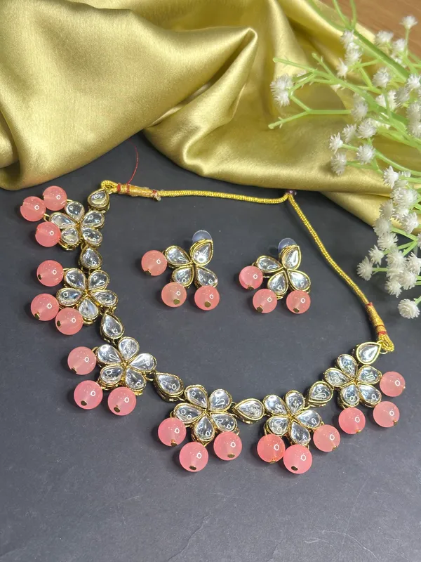 Pink_Alloy_Jewellery_Set_For_Women