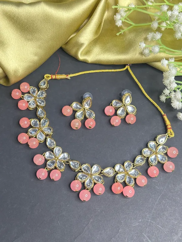 Pink_Alloy_Jewellery_Set_For_Women