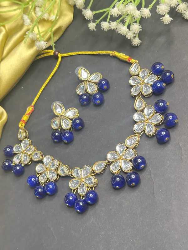 Navy_Blue_Alloy_Jewellery_Set_For_Women