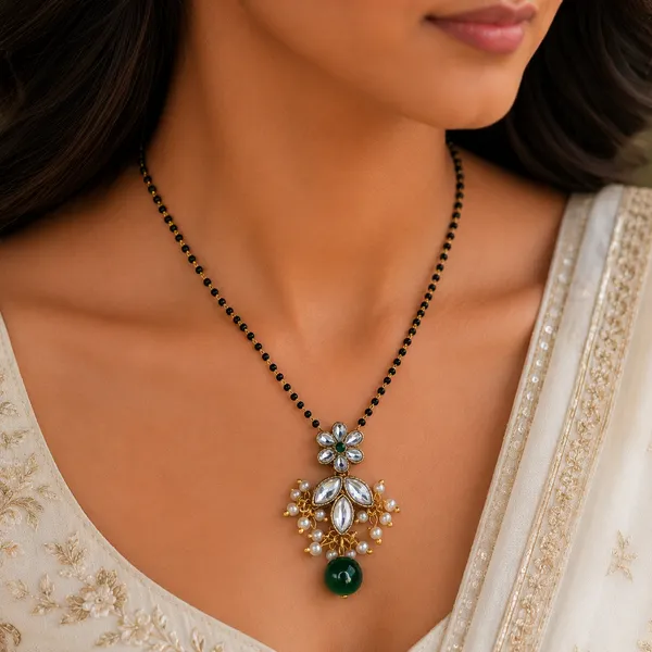 Fancy_18_Inch_Allure_Fusion_Kundan_Mangalsutra_For_Women