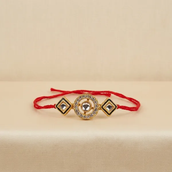 Dhivara_Designer_Bhaiya_Rakhi_With_Roli_Chawal