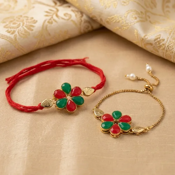 Dhivara_Designer_Bhaiya_Bhabhi_Rakhi_With_Roli_Chawal_(1_Bhabhi_Rakhi,_1_Bhaiya_Rakhi,_Roli_Chawal)