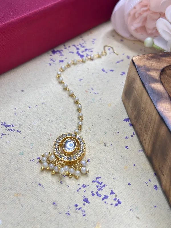 Fancy_Gold_Plated__Alloy_Women'S_Maangtikkas
