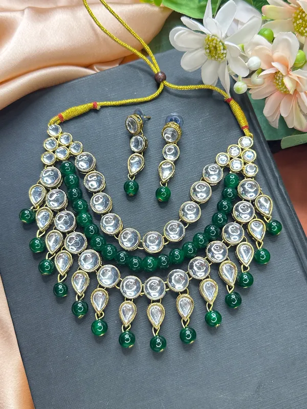 Green_Green_Metal_Copper_Jewellery_Set_For_Women