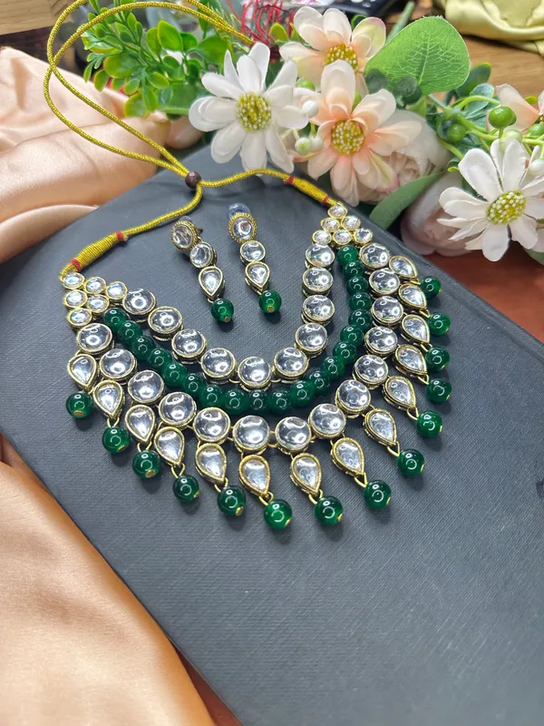 Green_Green_Metal_Copper_Jewellery_Set_For_Women