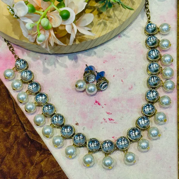 White_Metal_Jewellery_Set_For_Women
