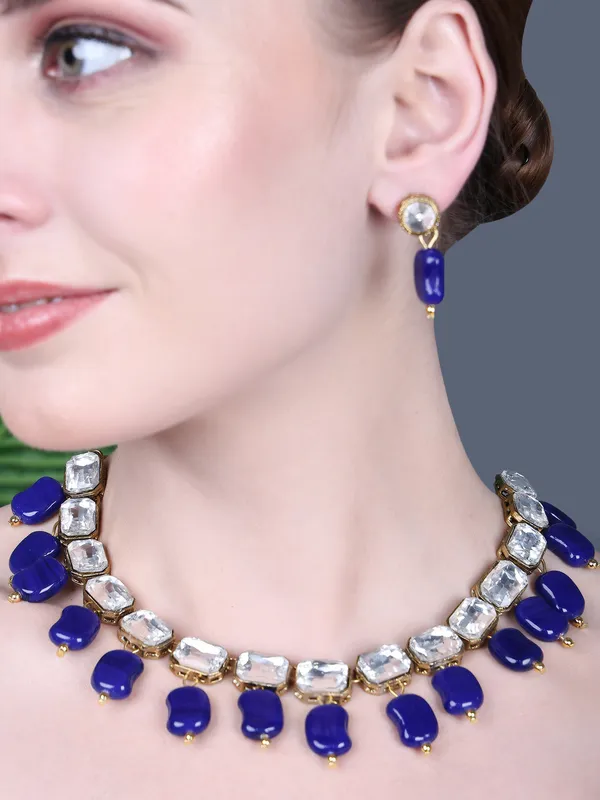 Blue_Metal_Copper_Jewellery_Set_For_Women