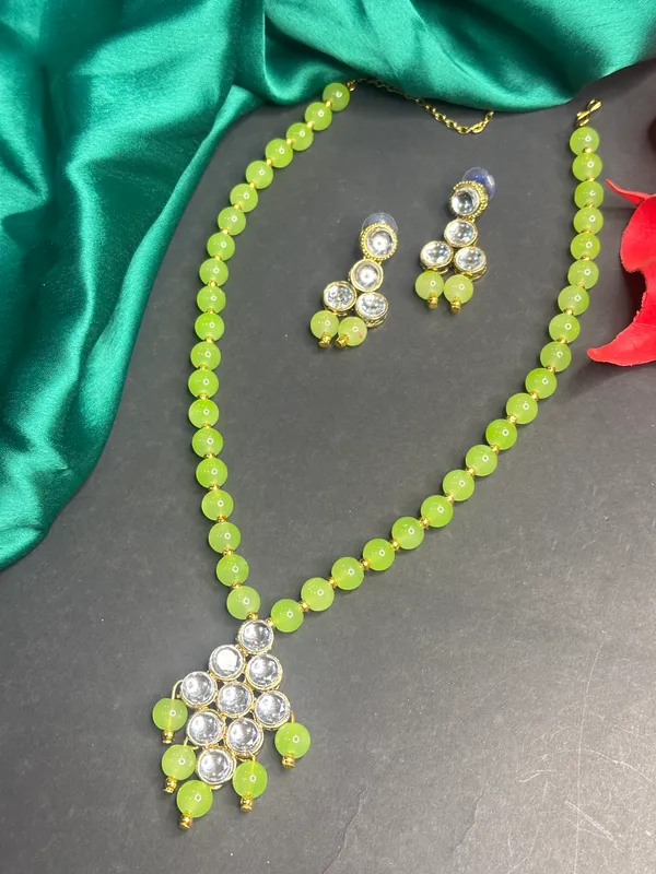 Green_Alloy_Copper_Jewellery_Set_For_Women